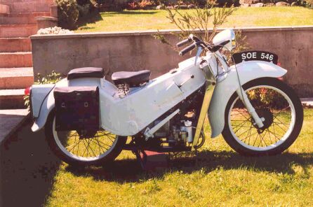 A Velocette LE